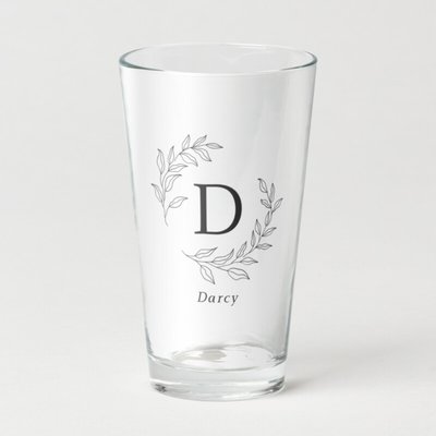 Dragonfly Beer Can Glass Floral Beer Can Glass Beer Glass 