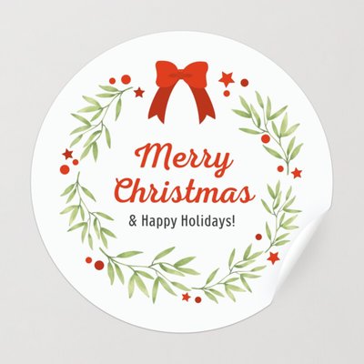 Mrs. Claus Catering Extra Large Stickers