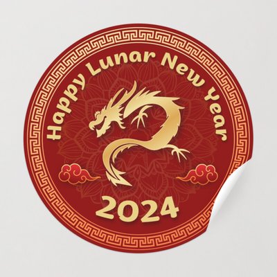 Chinese New Year 2023 sticker pack for intermediaries to greet