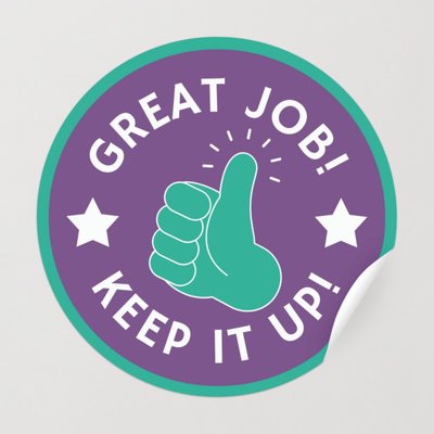 Good Job Stickers Collection Canva Template