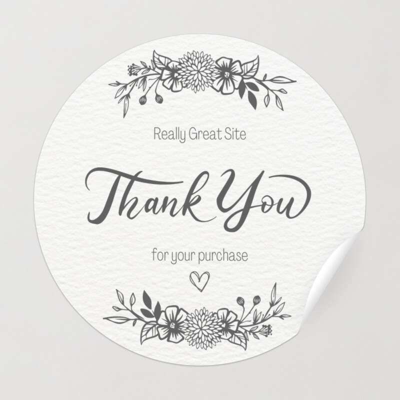 Free customizable printable floral stickers | Canva