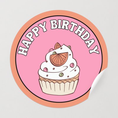 Customize 303+ Happy Birthday Sticker Templates Online - Canva
