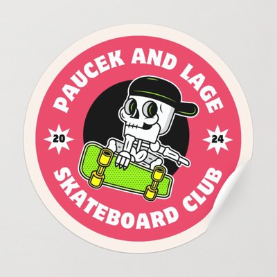 Free custom printable skateboard stickers