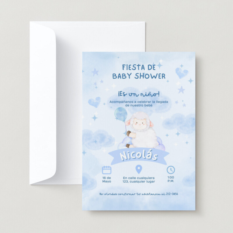 Kit para celebrar el Baby Shower
