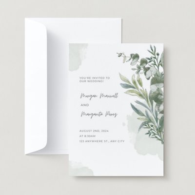 Page 18 - Customize 4,317+ Watercolor Wedding Invitation Templates Online -  Canva