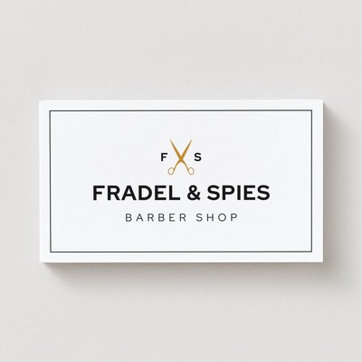 Barber Shop Card Printable Template