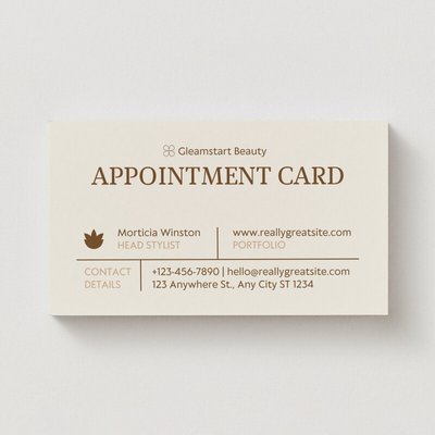 DIY Business Card Template - Editable Business Card - Premade Business Card  - Hair Makeup Lash Nail Card - Canva Template