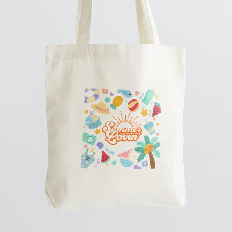 Free editable printable beach tote bags | Canva